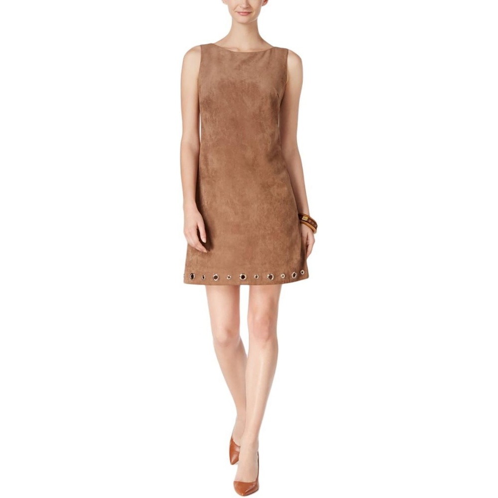 NWT Jessica Howard Faux Suede Grommet Dress *HP*